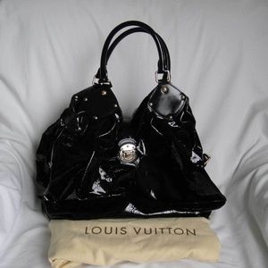 AUTHENTIC Louis Vuitton Black Patent Surya L